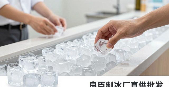 从化区食用冰销售 良臣制冰厂直供批发